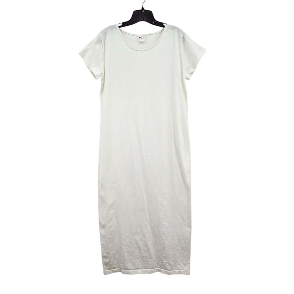 Nola True Women's 100% Cotton Casual Midi Shirt Dress - 1